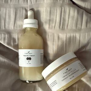 True Belly Serum Stretchmark Prevention Skincare Set